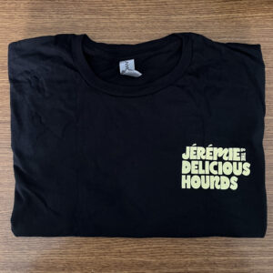 Jérémie & The Delicious Hounds - T-shirt (Noir)