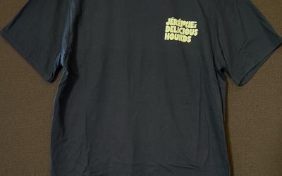 Jérémie & The Delicious Hounds – T-shirt (Noir)