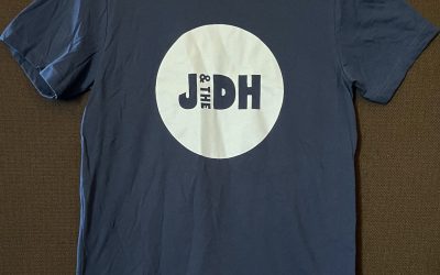 Jérémie & The Delicious Hounds – T-shirt (Bleu)